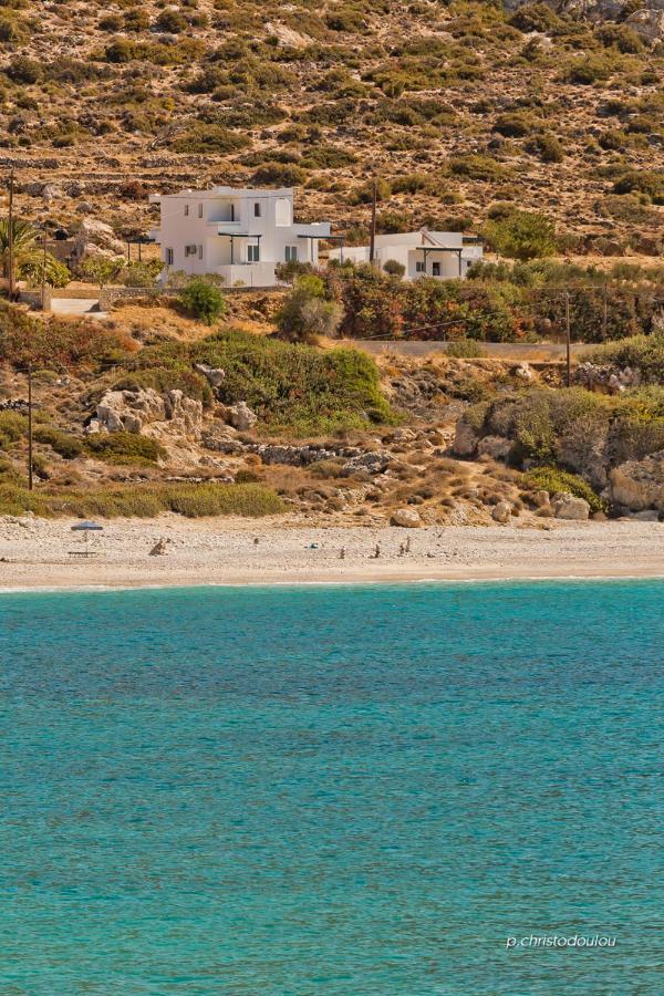 Albatros Studios & Apartments Lefkos  ภายนอก รูปภาพ