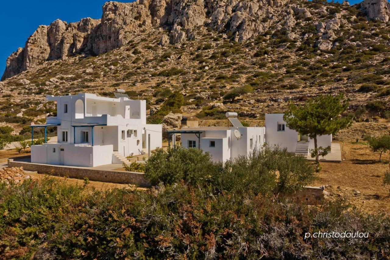 Albatros Studios & Apartments Lefkos  ภายนอก รูปภาพ