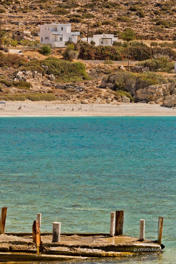 Albatros Studios & Apartments Lefkos  ภายนอก รูปภาพ