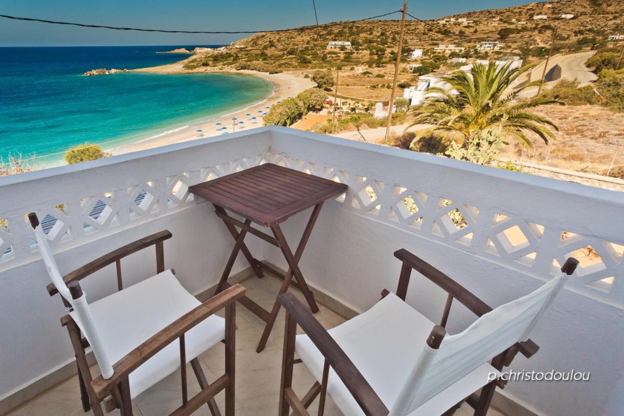 Albatros Studios & Apartments Lefkos  ภายนอก รูปภาพ