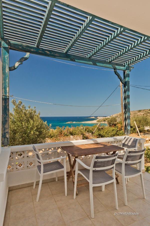 Albatros Studios & Apartments Lefkos  ภายนอก รูปภาพ