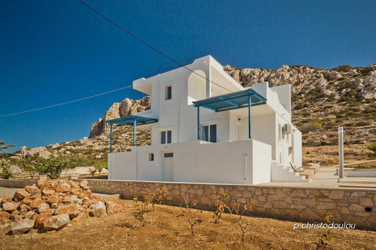Albatros Studios & Apartments Lefkos  ภายนอก รูปภาพ