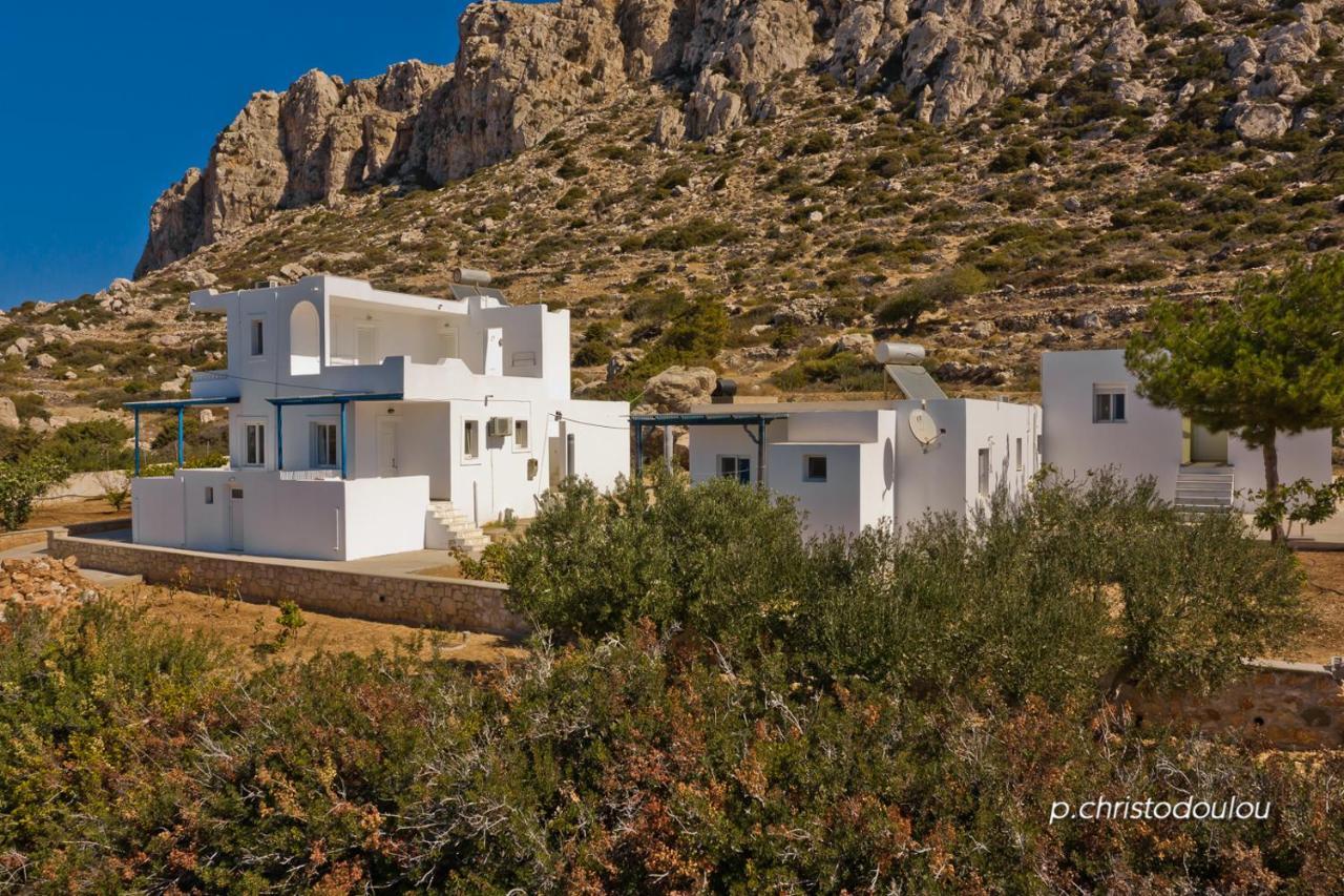 Albatros Studios & Apartments Lefkos  ภายนอก รูปภาพ