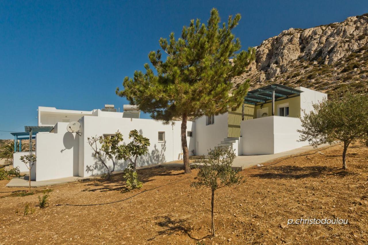 Albatros Studios & Apartments Lefkos  ภายนอก รูปภาพ