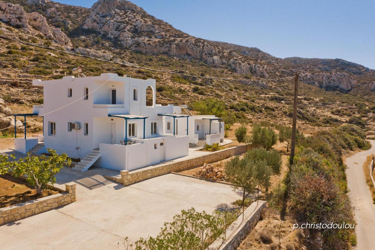 Albatros Studios & Apartments Lefkos  ภายนอก รูปภาพ